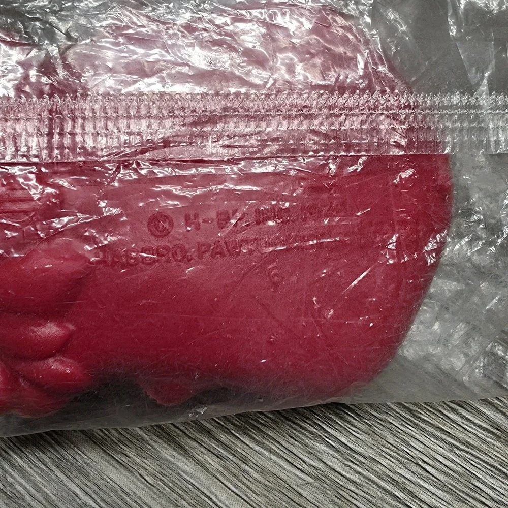 Vintage Pebbles Cereal Toy - Fred Flinstone - Red Coin Purse By Hasbro - Sealed